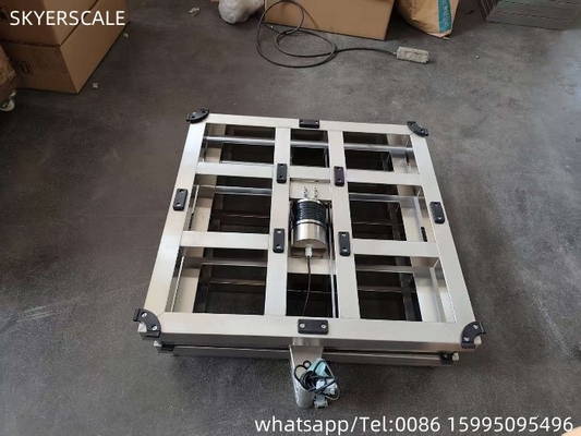 304 ze stali nierdzewnej 500x500mm 500kg ramy cyfrowej skali ławki z platformą