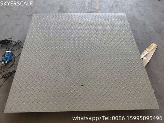 1.2x2m 3t cyfrowe platformy podłogowe ze stali węglowej