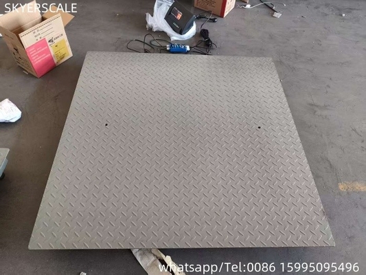 1.2x2m 3t cyfrowe platformy podłogowe ze stali węglowej