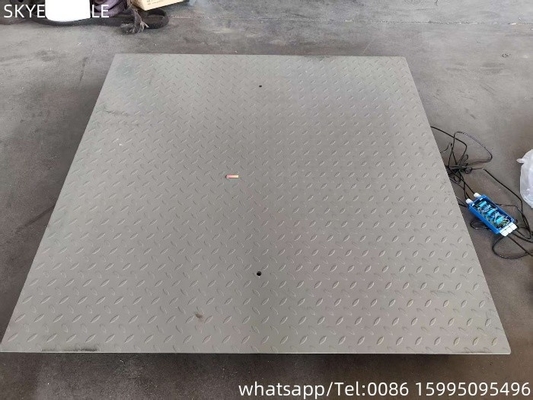 1.2x2m 3t cyfrowe platformy podłogowe ze stali węglowej