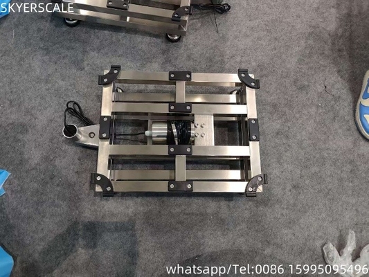Fabryka 304 pełna ze stali nierdzewnej 400x500mm 300kg wodoodporna IP67 skala platformy