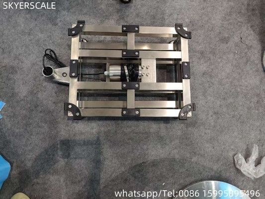 Fabryka 304 pełna ze stali nierdzewnej 400x500mm 300kg wodoodporna IP67 skala platformy