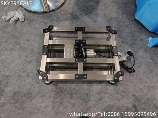 Fabryka 304 pełna ze stali nierdzewnej 400x500mm 300kg wodoodporna IP67 skala platformy