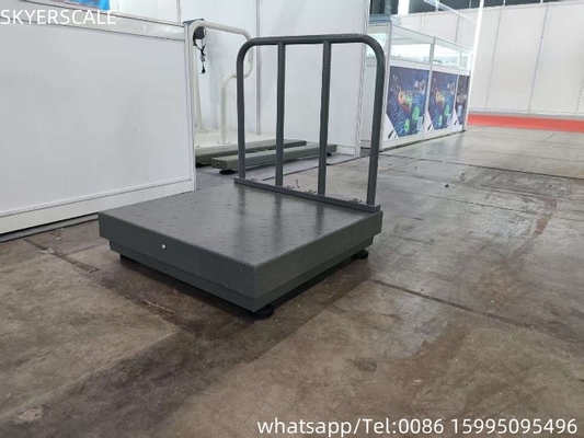 Cyfrowa stal węglowa 500x500mm 300kg Skala platformy z tablicą kontrolną i podkrętem
