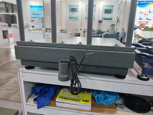 50x60cm Waga ławkowa Materiał ze stali węglowej + tabliczka kwadratowa Panel Waga Elektroniczna Waga do 300 kg