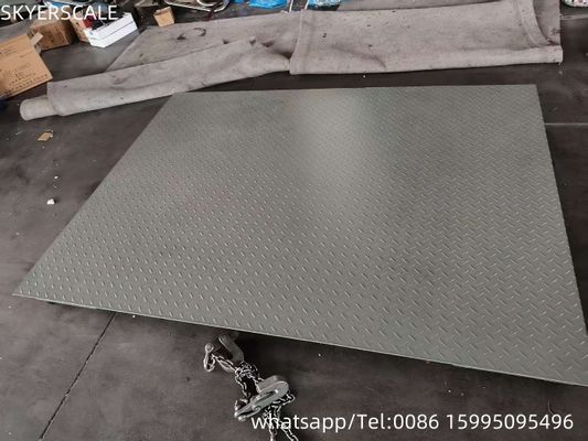 Elektroniczna platforma Waga podłogowa Waga cyfrowa Waga platformy 5t 10t Stalo węglowe AC / DC 110v / 220v