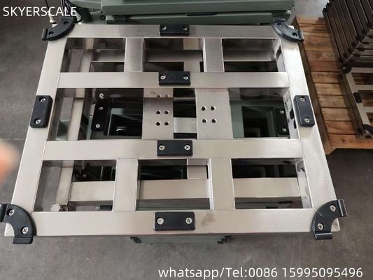 600x700mm 600kg Electronic Bench Platformy cyfrowej Skala ze stali nierdzewnej wodoodporna