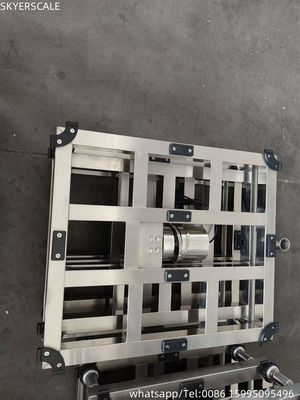 Cyfrowa platforma elektroniczna Skala stalowa wodoodporna 500kg Skala ławki wyświetlacz LCD OEM Dostosowywalny