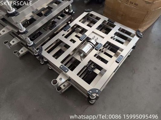 Skala cyfrowa, wodoodporna ze stali nierdzewnej 500x600mm 500kg Waga Skala drukowana LED Elektroniczny wskaźnik