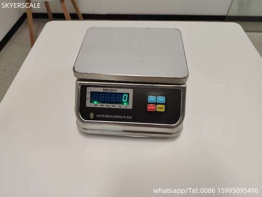 Elektroniczna waga IP68 serii D6 ze stali nierdzewnej, wodoodporna
