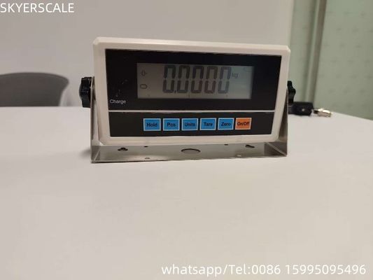 Wskaźnik masy platformy w skali podłogi z wyświetlaczem LCD i typem terminala
