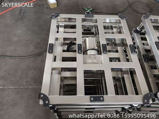 Stal nierdzewna, wygodna dla użytkownika, platforma ławka, skala 700x800mm 800kg, przemysłowa elektronika