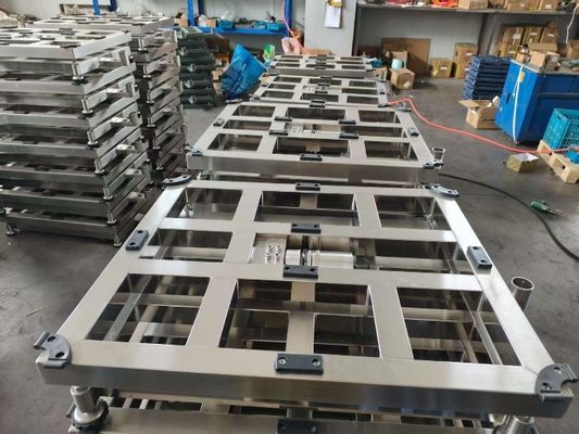 Stal nierdzewna, wygodna dla użytkownika, platforma ławka, skala 700x800mm 800kg, przemysłowa elektronika