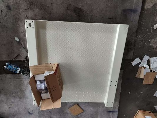 Węglowa stal / Q235B 0,8x1m Waga 1 tona Ziemia Elektroniczna Waga podłogowa Waga podłogowa przemysłowa Waga podłogowa