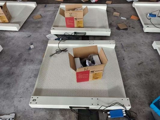 Węglowa stal / Q235B 0,8x1m Waga 1 tona Ziemia Elektroniczna Waga podłogowa Waga podłogowa przemysłowa Waga podłogowa