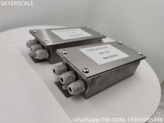 Elektroniczne części wagi ze stali nierdzewnej wodoodporne IP67 4 skrzynia łącznikowa