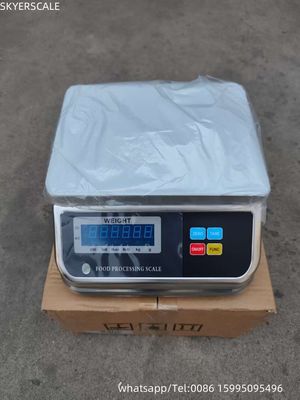 Ceny fabryczne IP68 wodoodporna 30kg cyfrowa waga Żywności morskiej Rybołówstwo Elektroniczne Żywność Wodoodporne wagi
