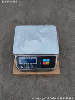 15kg Waga Mierząca wodoodporna Skala morskiej żywności ze stali nierdzewnej
