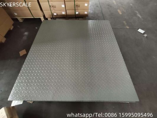Electronic Heavy Duty Weight Scale 0.8x1.2m 3 Ton  Floor Scale For Industrial Use