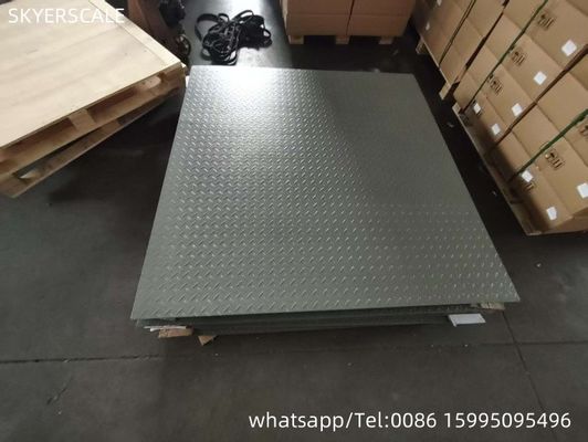 Electronic Heavy Duty Weight Scale 0.8x1.2m 3 Ton  Floor Scale For Industrial Use