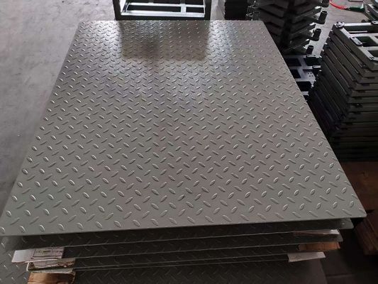 Electronic Heavy Duty Weight Scale 0.8x1.2m 3 Ton  Floor Scale For Industrial Use