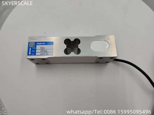 Czujnik tensometryczny Mavin NA4 200kg, jednopunktowy, odlew aluminiowy, do wag elektronicznych