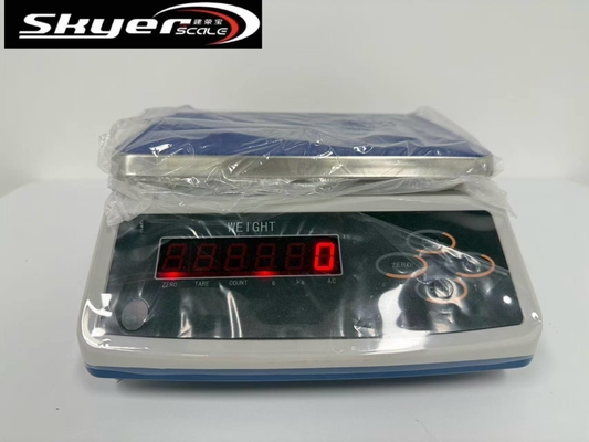 30kg Cyfrowa waga z wyświetlaczem LCD i szalką ze stali nierdzewnej