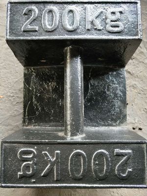 Żeliwne odważniki kalibracyjne