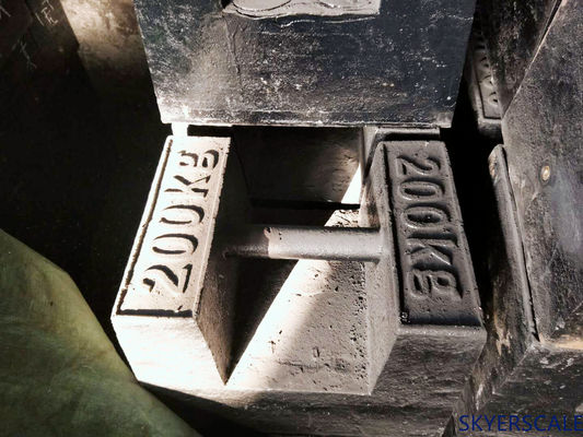 Żeliwne odważniki kalibracyjne